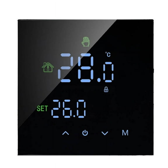 Tuya Smart WiFi Floor Water Heating Wall Boiler Thermostat Programmable Voice Control Backlight Adjustable A