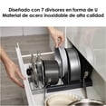 thumbnail image 4 of Organizador Escurridor Retráctil Aquila Plastico/Metal Compacto, 4 of 7