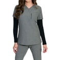 thumbnail image 4 of Medgear Fusion-Newport Scrubs Top for Women with 2 Chest Pockets, 4 of 4