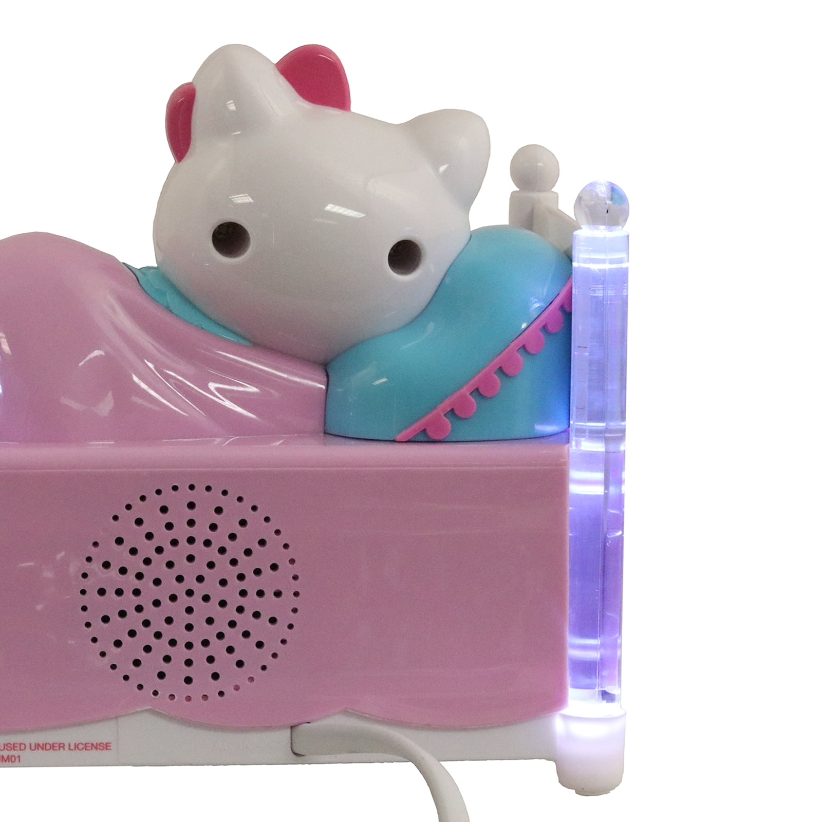 Hello Kitty Sleeping Kitty Alarm Clock Radio with Night Light