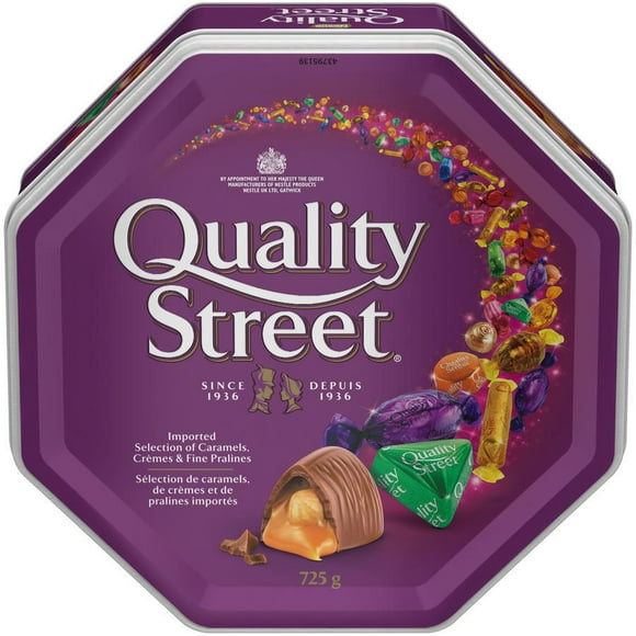 Caramels, crèmes et pralines importés QUALITY STREET de NESTLÉ 725 g
