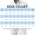 thumbnail image 2 of LWavelet Men's Casual Button Down Shirt and Drawstring Shorts Set Classic Summer Outfit Khaki 2XL, 2 of 3