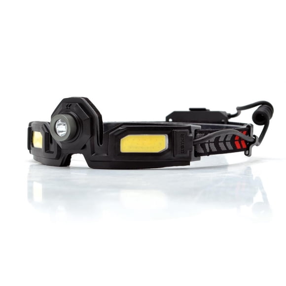 STKR Concepts Work Light 14204 FLEXIT Headlamp 3.0; For Camping/Hiking/Running/Biking/Mechanics; 8.9 Inch x 2.7 Inch x 1.1 Inch Size; Headband; 300 Lumens; CREE LED; Clear Lens; Adjustable Spotlight