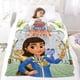 thumbnail image 5 of Mira, Detective Real anti-pilling, suave, ligera, esponjosa y acogedora de lujo para hogar y cocina – Perfecta para niños y adultos, 100 x 150 cm, 5 of 6