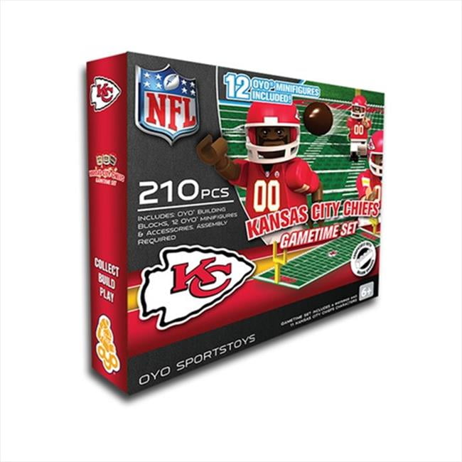 Oyo P-NFLKCCGS1-G1FB Kansas City Cheifs Game Time Set - Walmart.com