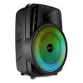thumbnail image 3 of Emerson Portable 8" Bluetooth Party Speaker with FM Radio, Disco Light and Stand, 3 of 8