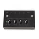 thumbnail image 4 of Amplificador de auriculares de 4 canales receptor estereofónico de amplificador de audio doméstico para aplicaciones Studio stage amplificador de audio estereofónico metálico 100 - 240v enchufe e, 4 of 10