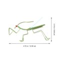 thumbnail image 2 of 2pcs Modèles d'Insectes Réalistes Simulation Mantis Ornements Cadeaux Faits à la Main (Vert), 2 of 8