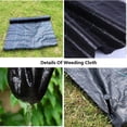 thumbnail image 2 of Lona de protección de suelos y jardines TUNC Sencillez 1m x 10m geotextil Anti malas hierbas Anti UV Robusta Permeable, 2 of 5