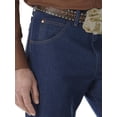 thumbnail image 3 of Jeans Wrangler, corte vaquero, corte holgado, para hombre, color índigo, 32 de ancho x 38 de largo, 3 of 3