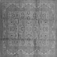 thumbnail image 1 of Ahgly Company Indoor Square Oriental Gray Industrial Area Rugs, 3' Square, 1 of 4