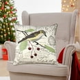 thumbnail image 4 of Christmas Pillow Covers 18x18 Inch - Festive Throw Pillowcases for Sofa & Couch - Farmhouse Holiday Decorations for Living Room, Porch & Seasonal Home Styling, 4 of 5
