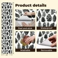 thumbnail image 4 of Peel and Stick Wallpaper Canvas Contact Paper Mysterious forest seamless Engraved style Hand Self Adhesive and Removable 23.6in x 118in, 4 of 8