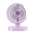 thumbnail image 1 of Binwennn Rechargeable Fan Function Circulation Fan Rotating Folding Fan With Night Light Air Circulation Fan Four Speed Adjustable Wind Speed Three Speed Adjustable Light Twin Window Fan Reversible, 1 of 6