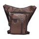 thumbnail image 1 of Bolsa cartuchera al aire libre para hombres y mujeres con cierre de cremallera y correa ajustable para la pierna Marron oscuro, 1 of 8