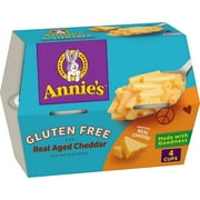 Annie's Gluten Free Macaroni and Cheese, Rice Pasta and Real Aged Cheddar, 4 Cups, 8.04 oz
