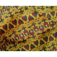 thumbnail image 4 of oneOone Silk Tabby Fabric Leaves & Floral Block Print Sewing Fabric BTY 42 Inch Wide, 4 of 4