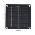 10W 12V Solar Panel Battery Trickle Charger Kit Maintainer Car Rv