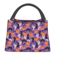 thumbnail image 1 of Easygdp Halloween Black Cats Bolsa de Almuerzo Insulada Reutilizable, Bolsa de Mano y Bandolera para Oficina, Trabajo, Viajes, 1 of 6