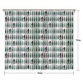 thumbnail image 5 of Green Bigfoot and Tree Pattern Shower Curtain 84"x72" ,Bathroom Decorative Shower Curtains Set with 12 Hooks,Modern Waterproof Washable Shower Curtain, 5 of 6