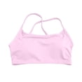 thumbnail image 4 of Workout Sets for Women 2 Piece Yoga Outfit Gym Sets Strappy Sports Bras High Waist Biker Shorts Active Wear Athletic Clothes(Pink,S), 4 of 7