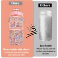 thumbnail image 6 of 64 oz Water Bottle with Straw Sleeve & Strap Motivational BPA Free Half Gallon Water Jug with Handle for Gym Women Men Aesthetic Water Bottle with Strap Floral, 6 of 6