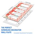 thumbnail image 2 of 5-Gang Screwless Pioneer Floral Decorative Wall Plates,Size 5-Gang 10.1"W x 4.7"H,Unbreakable Thermoplastic Faceplate Cover for Kitchen Living Room Bedroom Decorator Receptacle Outlet Switch, 2 of 7