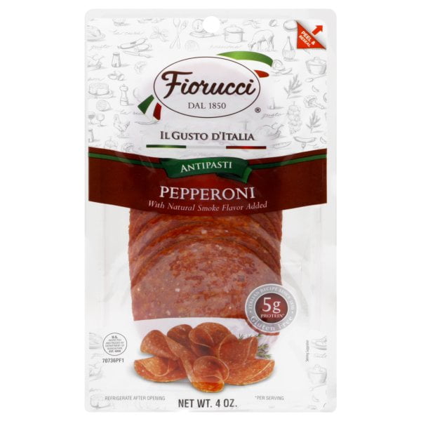 Fiorucci Foods Pepperoni, 4 Oz. - Walmart.com - Walmart.com