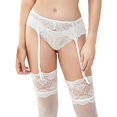 thumbnail image 3 of Sexy Cutout Low Waist Ladies Thong Lace Lace Sheer Women's Panties, 3 of 5