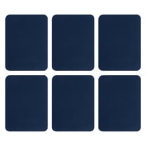 Uxcell 6Pcs Iron on Patches for Clothing Repair, Mending Fabric Repair Patch Cotton for Clothes Pants Bags, 4.92 x 3.74 inch Navy Blue