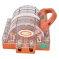 thumbnail image 1 of Knife Safety Switch, Transparent Shell Fastening Circlr Design 4 Pole Double Throw Knife Switch  for Fail Safe Circuit Breakers, 1 of 7