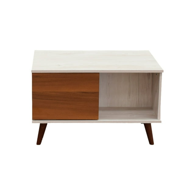 Mesa de Centro Emily Kessa Muebles Blanco 78 x 50 x 61 cm