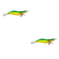 thumbnail image 3 of Soidarity 35 uds/Kit de cebos anzuelos de paraguas artificiales señuelos agua de mar portátil Fishing Swimbait accesorios verde 3,0 Grün 3.0 2piezas Soidarity CBP268464, 3 of 5
