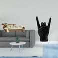 thumbnail image 2 of Sofá en miniatura para muñecas,Muebles de casa de muñecas a escala 1/12,modelo de sofá de madera,decoración,Estatua del gesto de la roca,Estatuas y figuras de dedos con gestos de música, 2 of 8