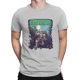 thumbnail image 5 of Divertido Yak Yak Pun dibujos animados con tres animales camiseta de secado rápido ropa de anime camiseta hombres, 5 of 8