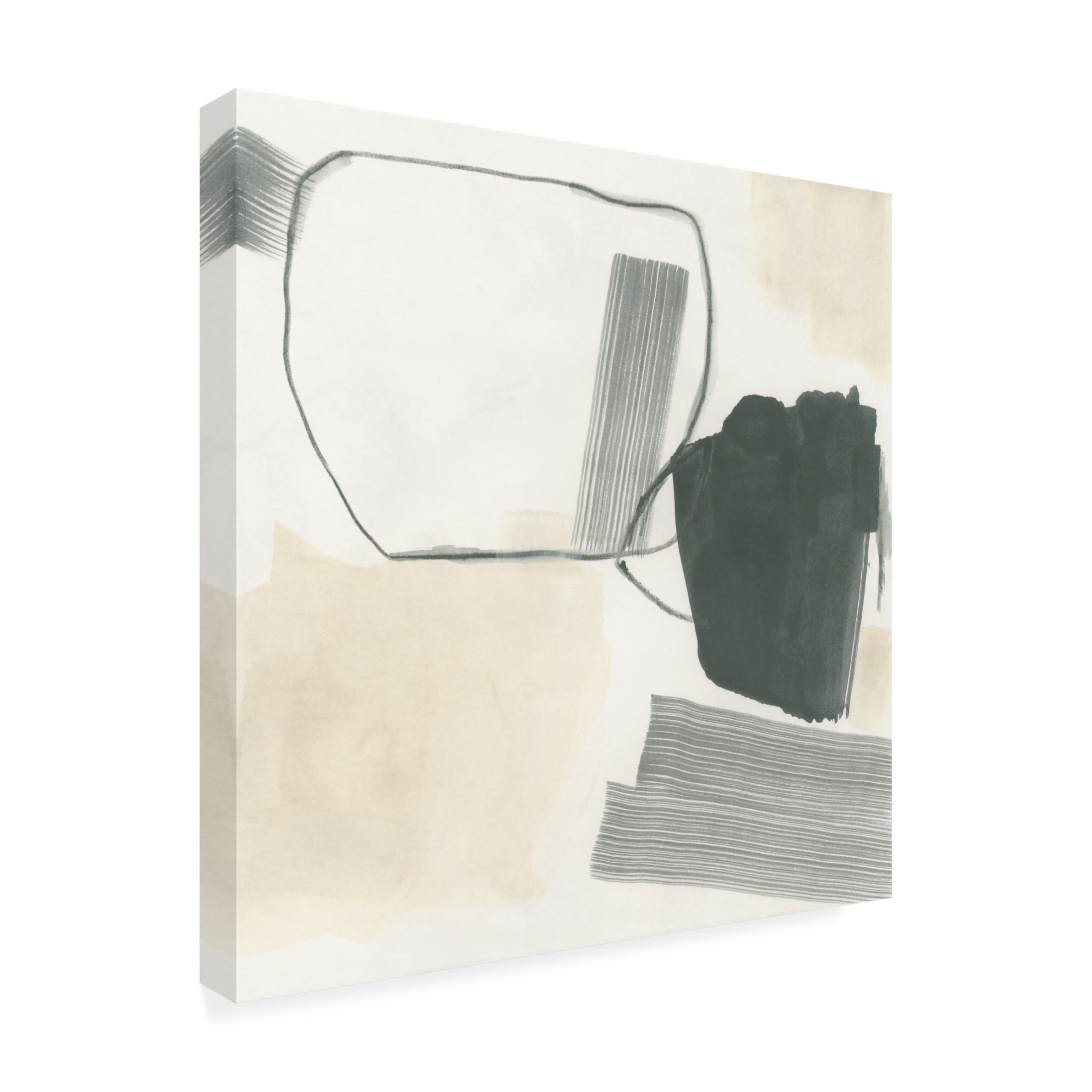Trademark Fine Art June Erica Vess  Velodrome I Canvas Wall Art