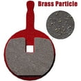Pastiglie Freno Disco Promax DSK-710 / 720 – Set 2 Coppie (4 Pastiglie) Con Molla, Semimetalliche