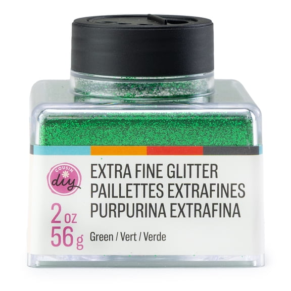 CousinDIY Glitter Stacker 2oz-Green