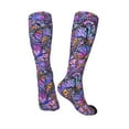 thumbnail image 4 of Balery Watercolor Butterflies Fun Novelty Socks Men'S Women'S Crew Socks Funny Crazy Novelty Socks Quirky And Cool Socks, 4 of 9