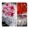 thumbnail image 2 of 10 Inch Wide Decorative Mesh Ribbon Wrapping Ribbon Rolls for Home Door Wreath Decoration DIY Crafts Making (wine red), 2 of 5