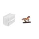 thumbnail image 1 of caso de tejido,Caja de almacenamiento de papel higiénico para montaje en pared,Soporte de pared acrílico para papel higiénico y toallas,Figura de caballo,Figura coleccionable de caballo en, 1 of 8