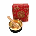 thumbnail image 1 of Meditation Bowl Box 3 inches Red Lotus, 1 of 5