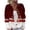 White(Shiny Xmas Tree Print), variant on Christmas Oversized Cardigan Sweaters for Women Casual Shiny Xmas Tree Print Lightweight Knit Cardigan Sweater Button Long Sleeve Open Front Cozy Trendy Fall Women's Sweaters Yellow 2XL