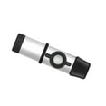thumbnail image 3 of Kazoo de metal con 5 membranas adicionales, cómodo de llevar para de la música con cubierta de silicona con cordón, compañero para Plata Hugo instrumentos kazoo, 3 of 6