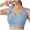 Sky Blue, variant on hotojiny Sports Bras for Women High Impact Push Up Workout Bra Double Strap Cross Back Yoga Bra Athletic Crop Tank Tops