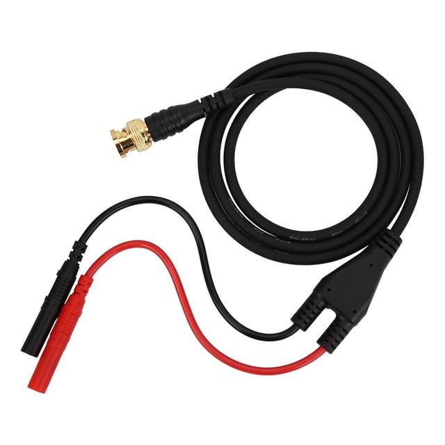 Cable de prueba con conector BNC, P1065 chapado en oro, cable de prueba con conector banana BN Cto puro, rendimiento de alta gama