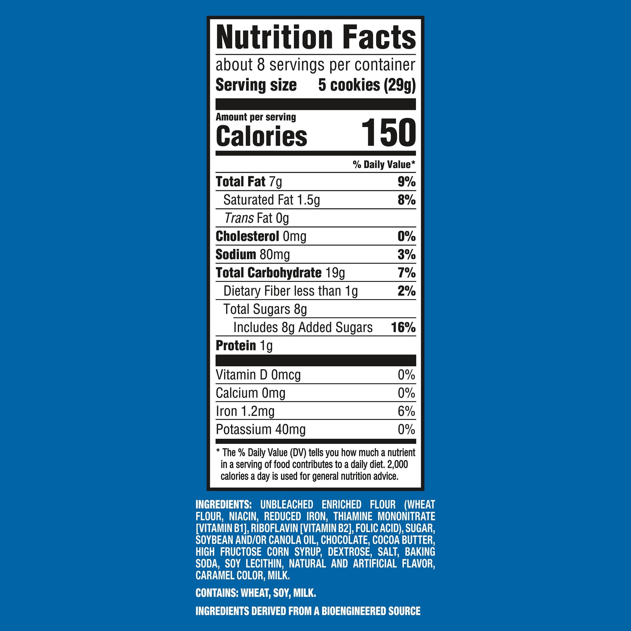 (3 pack) CHIPS AHOY! Minis Original Fudgy Chocolate Chip Cookies, 8 oz