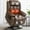 Bronze, variant on Dual Motor Large Power Lift Recliner Chair with Massage and Heating,Infinite Position,Real Leather