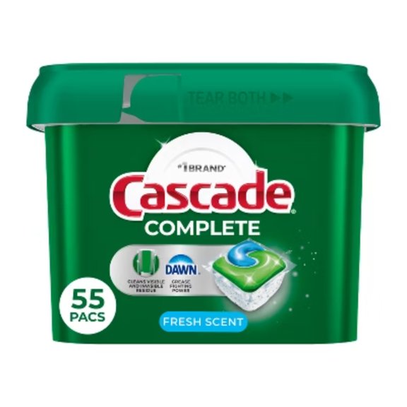 Fresh Scent Complete ActionPacs Dishwasher Detergents