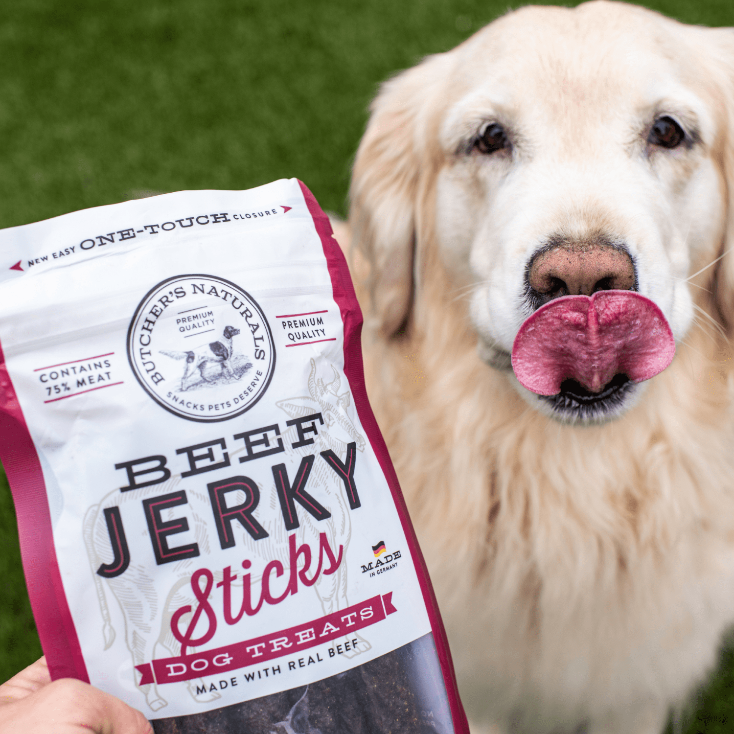 Butchers Naturals Beef Flavor Jerky Sticks, Treats for Dogs, 16 oz Bag